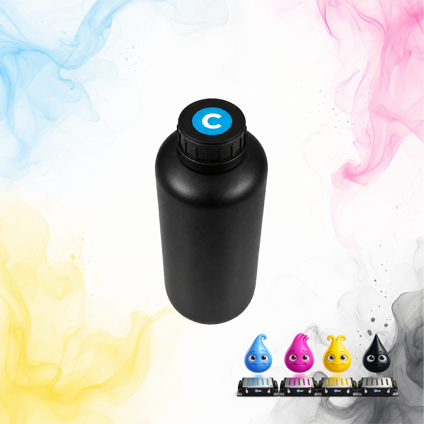 Audley Japanese UV Cyan Ink UV C 1L