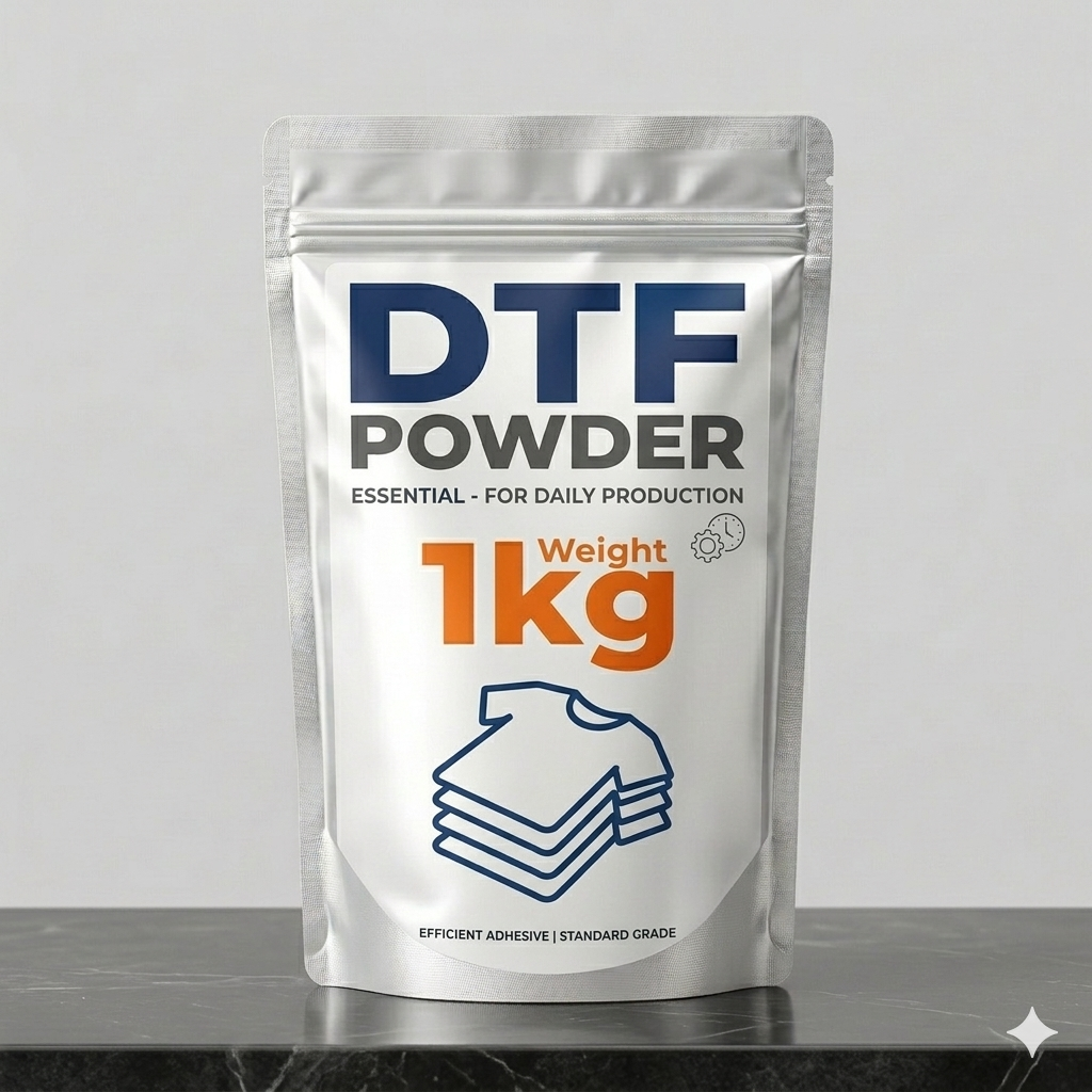 SCG Fine DTF Powder 1kg – TPU Adhesive (OEKO-TEX Certified) | AMCAD Essential Series