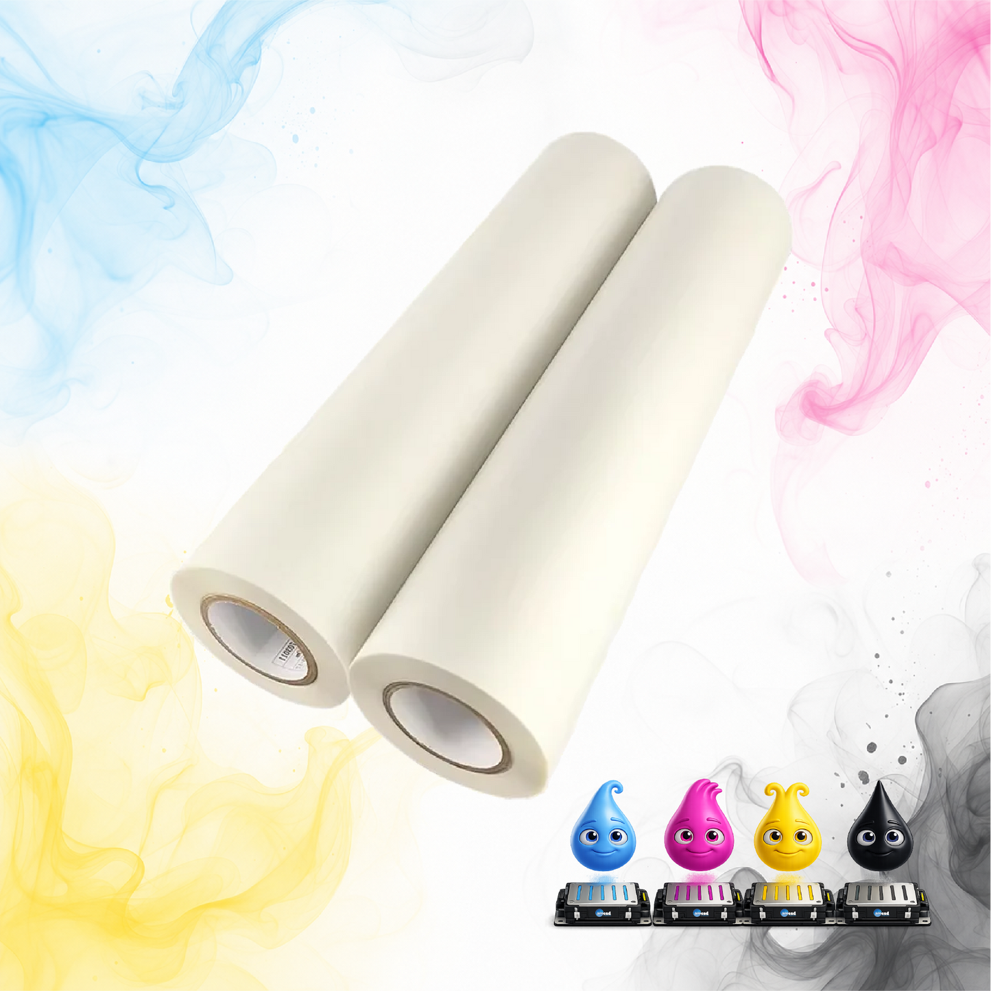 Amcad Graphics Audley 24" Double-Side Cold Peel DTF Film – 60cm x 100m