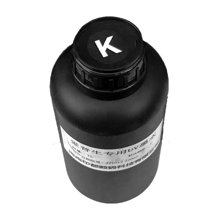 Audley Soft UV DTF Ink – Black (1L)