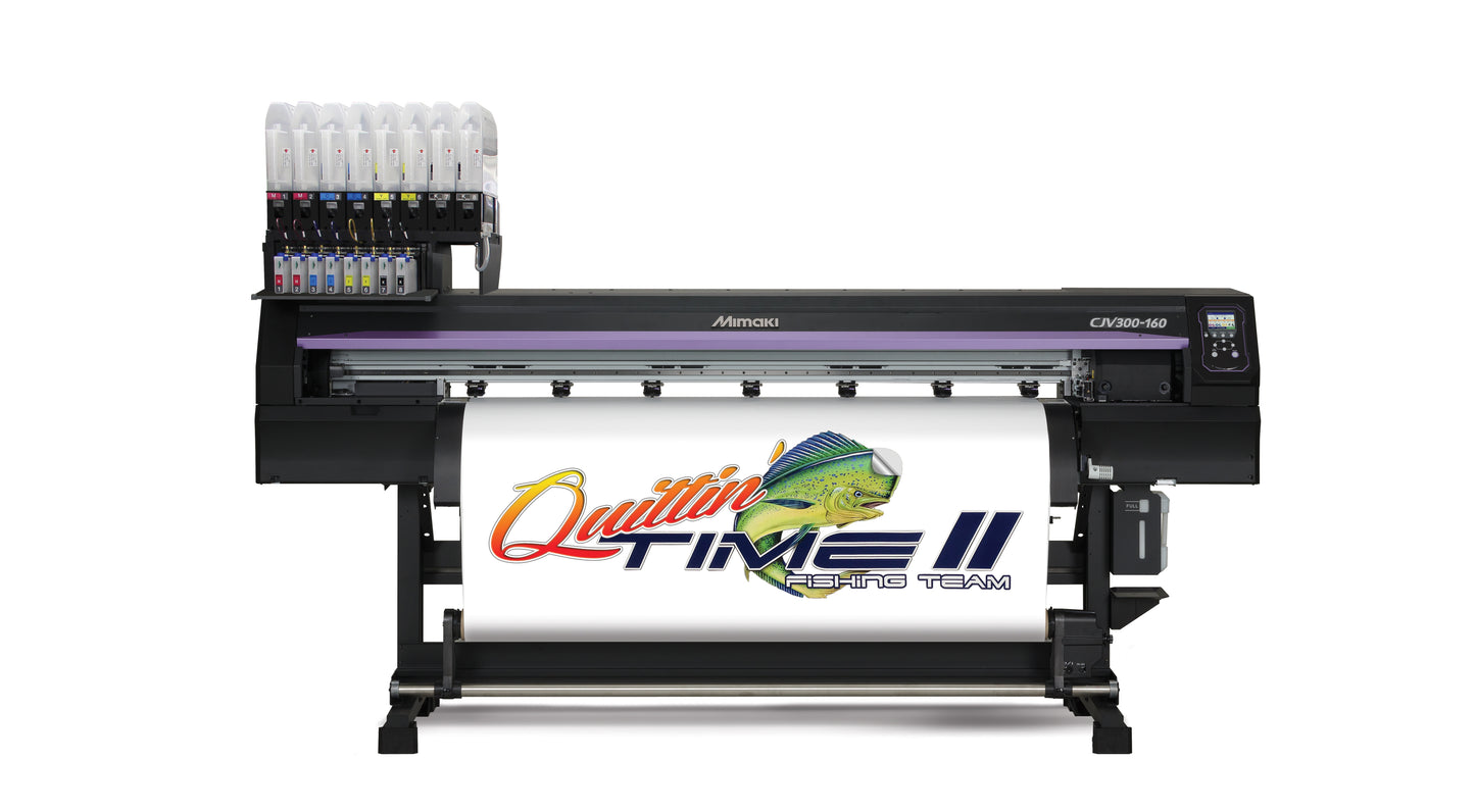 CJV300-160Plus Eco-Solvent Roll Printer w/cutting