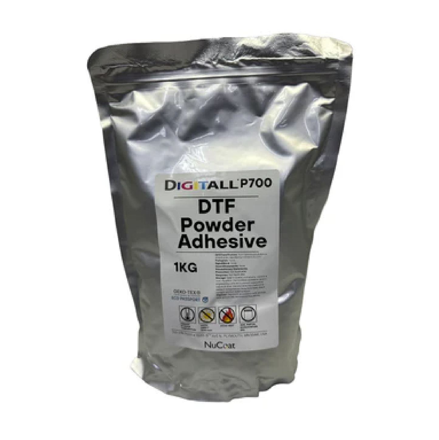 NuCoat DIGITALL™ P700 DTF Adhesive Powder – 1kg AMCAD Premium Plus Series