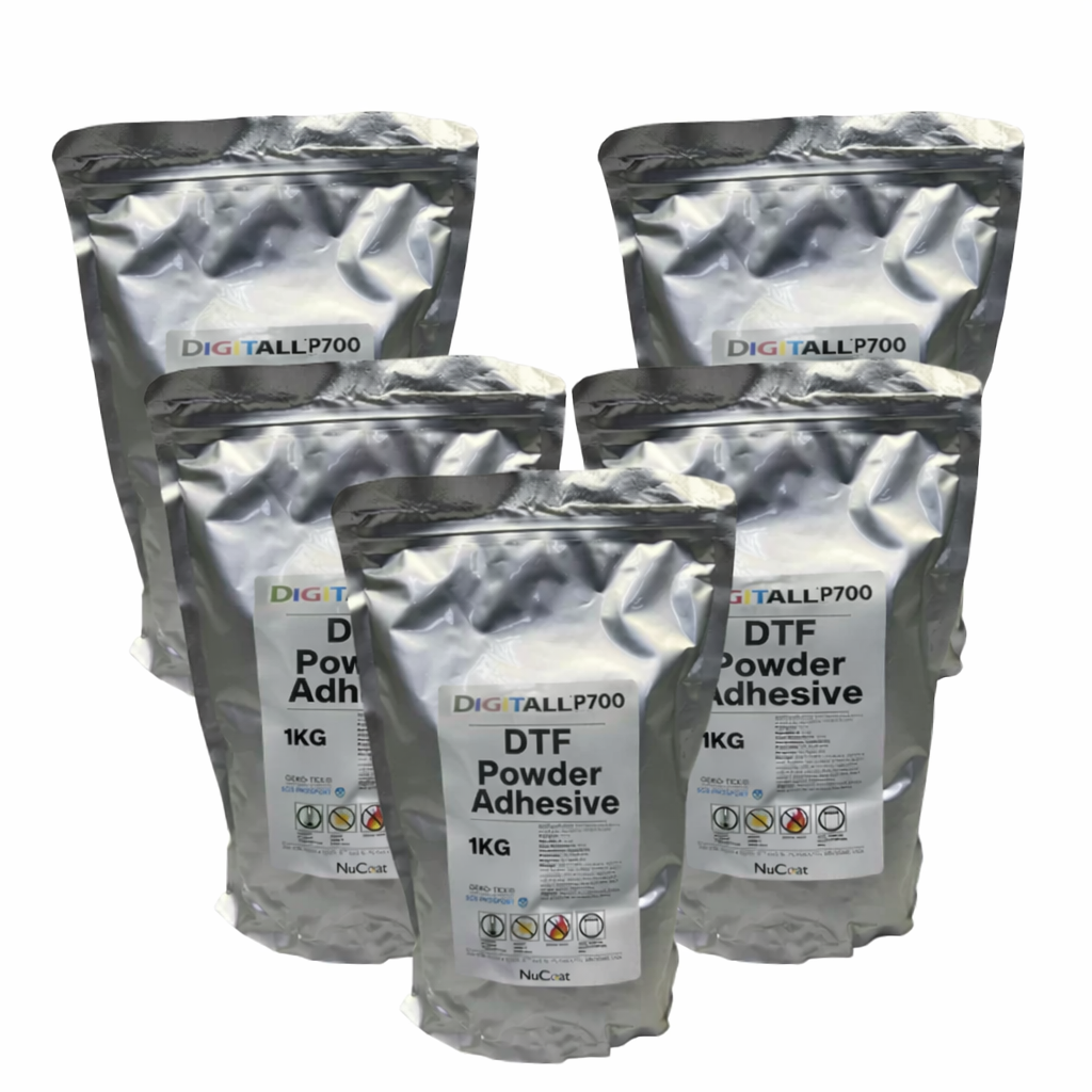 NuCoat DIGITALL™ P700 DTF Adhesive Powder – 5kg AMCAD Premium Plus Series