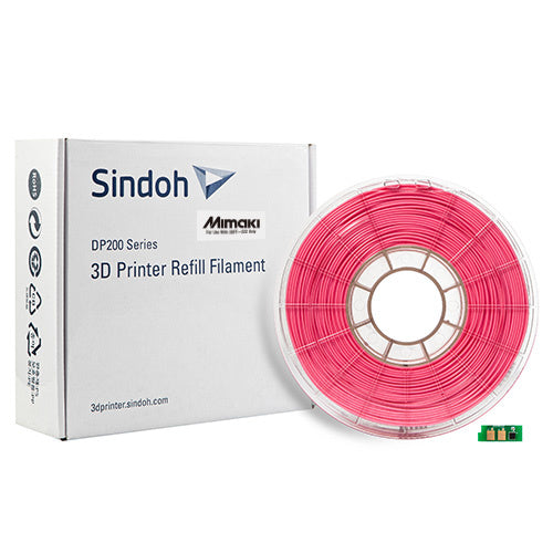 Pink 3D Printer Sindoh Refill PLA Fused Filament Fabrication for Mimaki 3DFF