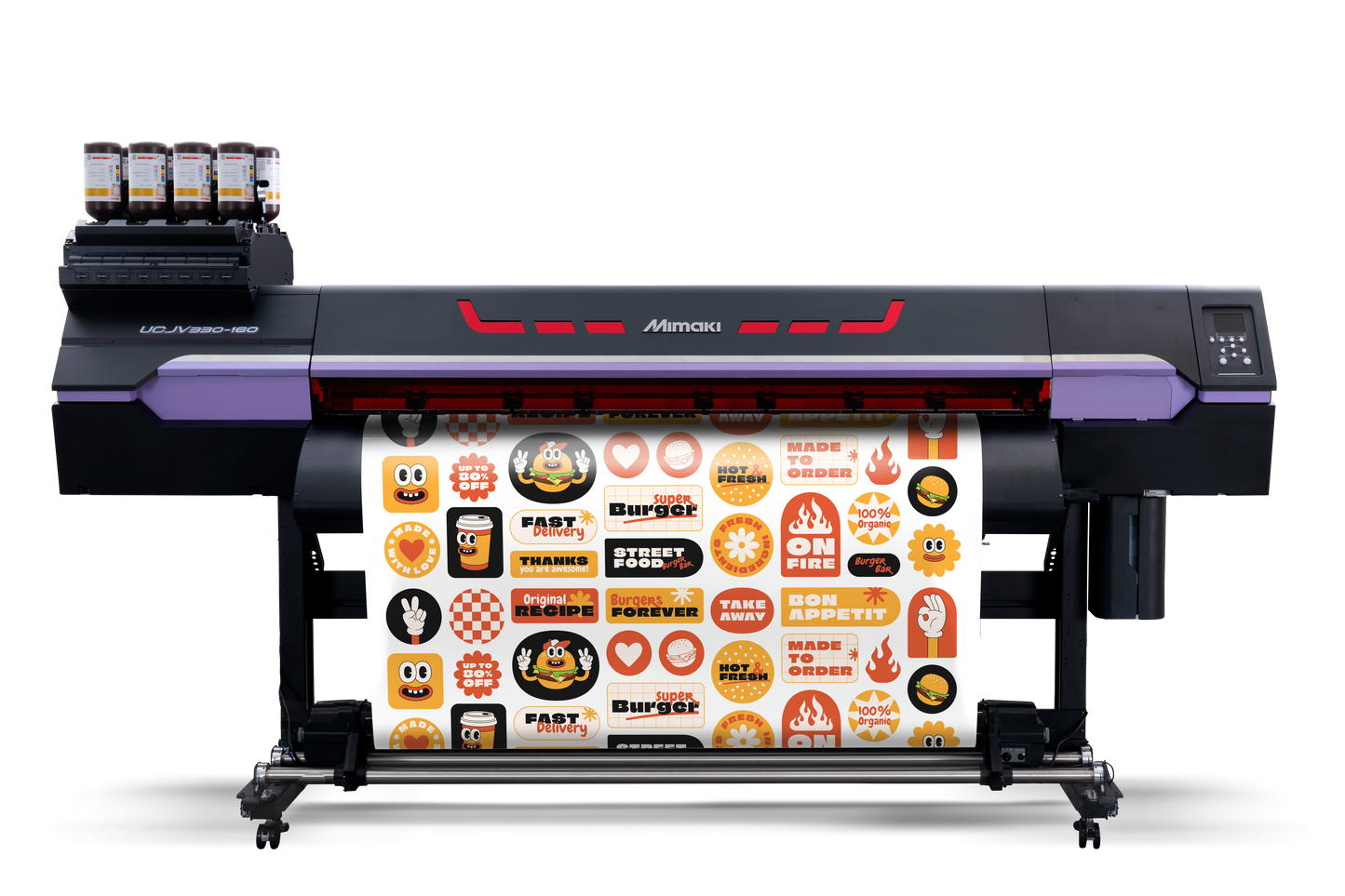 UCJV330-160 UV-LED Roll Printer w/cutting
