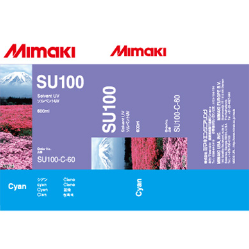 Mimaki SUV Solvent UV Ink Pack 600ml Cyan