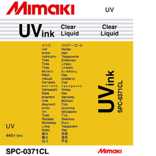 Mimaki UV Curable Ink Cartridge 440ml Clear