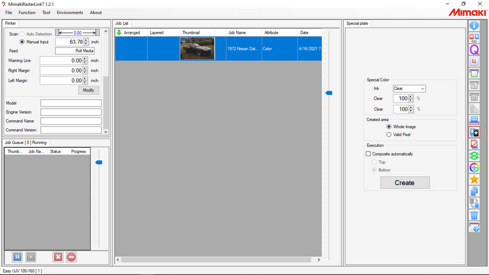 Mimaki SR7-001 RasterLink 7 RIP Software
