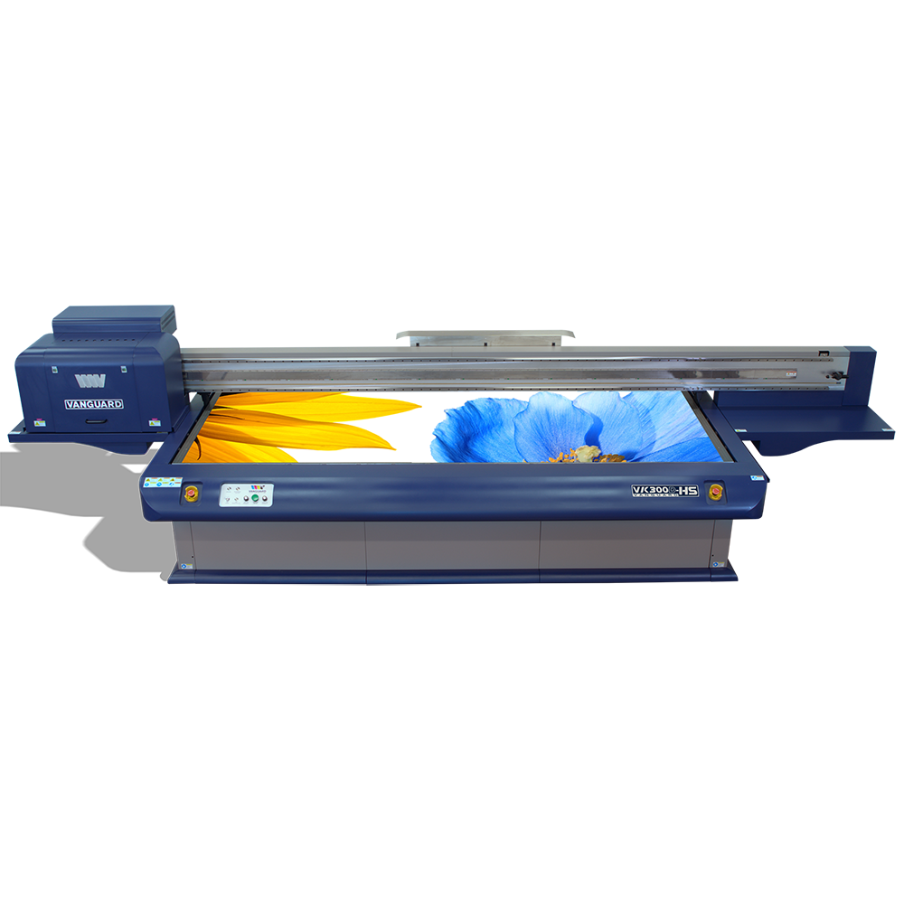 VK300D-HS (Demo Unit) 5X10 Flatbed Led UV Printer With Kyocera KJ4A Printheads