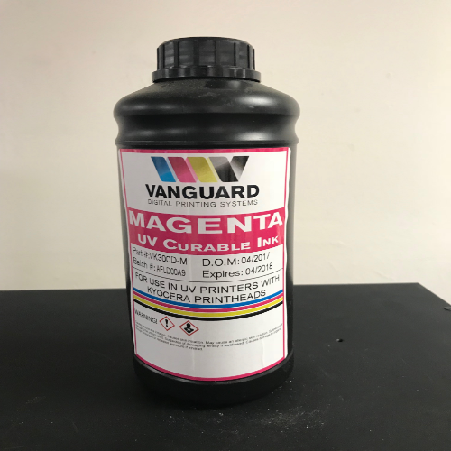 Vanguard VK300D Series | Kyocera KJ4A UV Curable Ink Bottle (1 Liter) Magenta