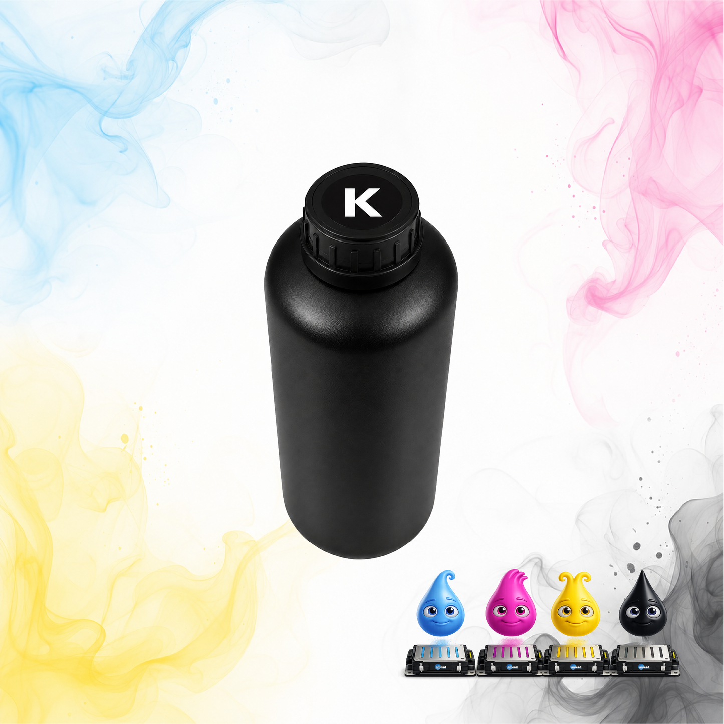 Audley Japanese UV Black Ink UV K 1L