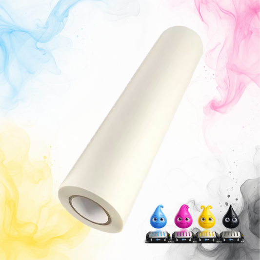Amcad Graphics Audley 24" Single-Side Hot Peel DTF Film – 60cm x 100m