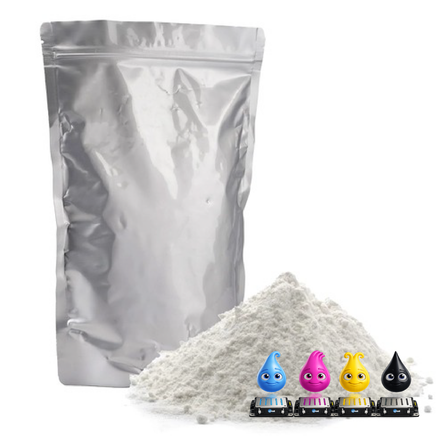 Audley Medium DTF Powder 1kg – TPU Adhesive for Production Printing | AMCAD Business Building Series