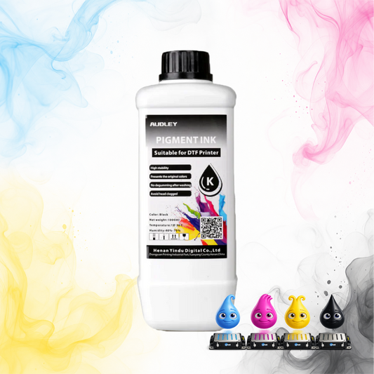 Amcad Graphics Audley 1000ml Budget-Friendly DTF Ink – Black