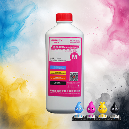 Amcad Graphics Audley 1000ml Premium Japan-Imported DTF Ink – Magenta