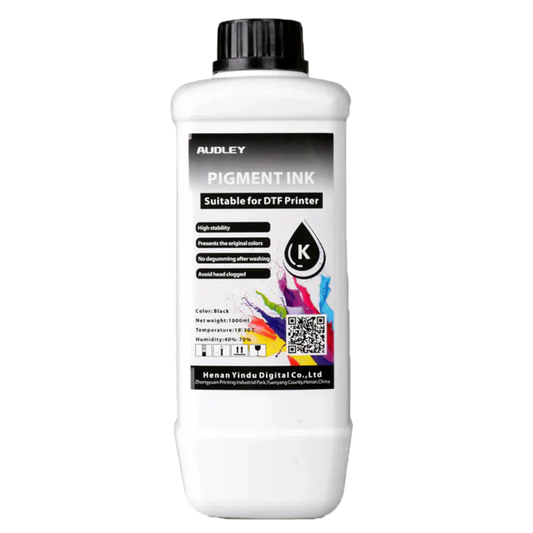 Audley Budget-Friendly DTF Ink – Black (1L)