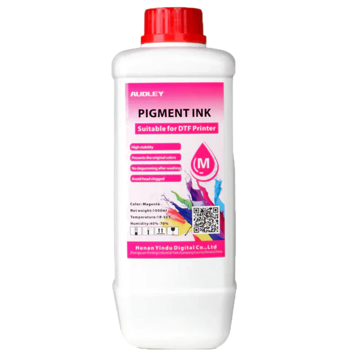 Audley Premium Japan-Imported DTF Ink – Magenta (1L)