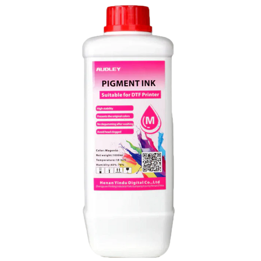 Audley Premium Japan-Imported DTF Ink – Magenta (1L)
