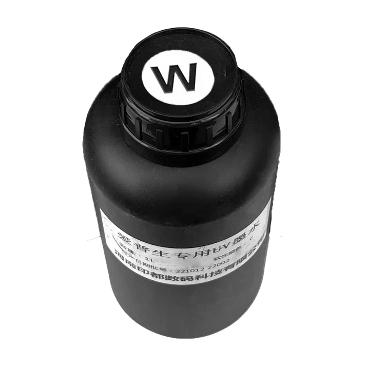 Audley Soft UV DTF Ink – White (1L)