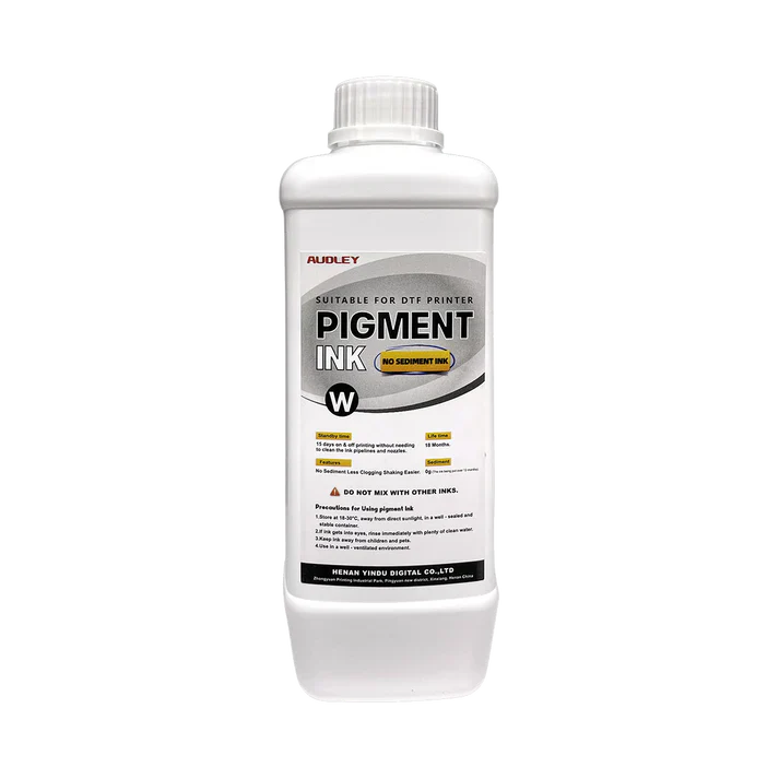 Audley Premium Japan-Imported DTF Ink – White (1L)