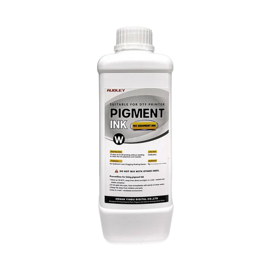 Audley Premium Japan-Imported DTF Ink – White (1L)