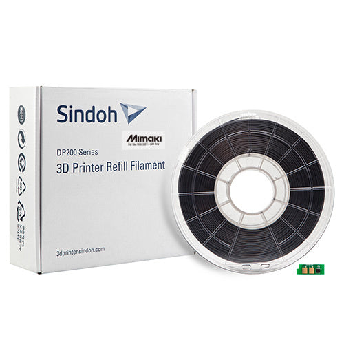Black 3D Printer Sindoh Refill PLA Fused Filament Fabrication for Mimaki 3DFF