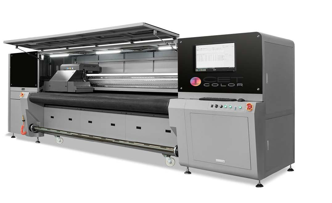CET Color K2-3200 Turbo 126inch UV Roll Printer– Amcad & Graphics