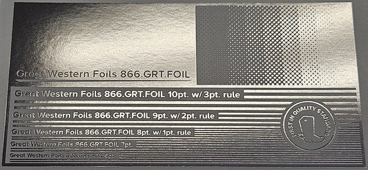 GWF Foil- Gun Metal- 12.5"x500'