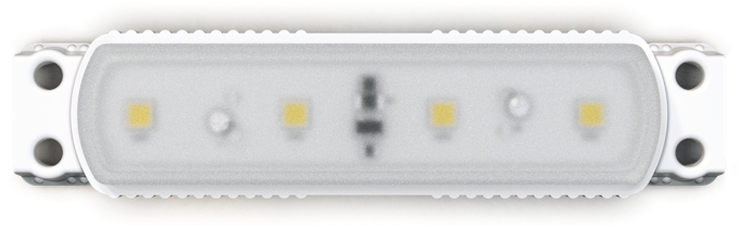 TMT LEDS- Midi 4 Deep 12V 2W 6.500K- 100 Count