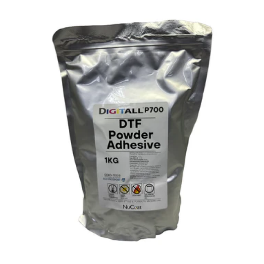 NuCoat DIGITALL™ P700 DTF Adhesive Powder – 1kg AMCAD Premium Plus Series