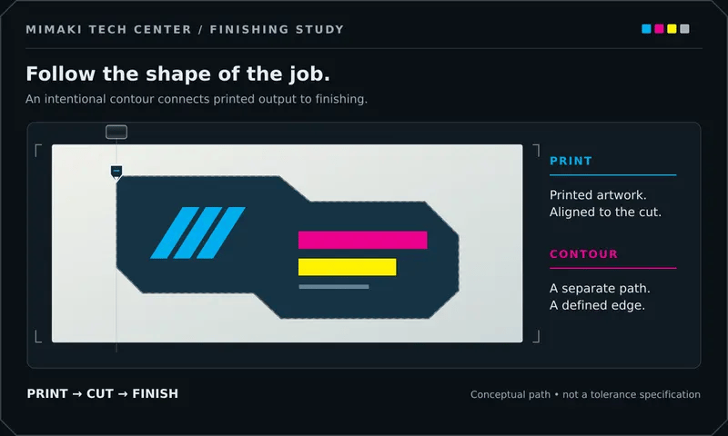 CJV200 contour-cut workflow graphic
