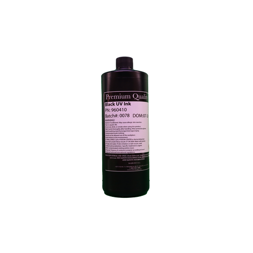 CET Color Black 96 Series UV Curable Ink Bottle (1 Liter)