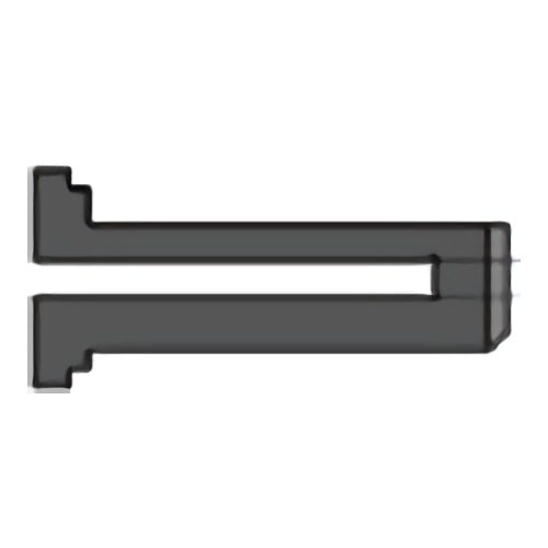 1 mm  Blade Clamp 3 for 3547 Eclipse Series Digital Die Cutters