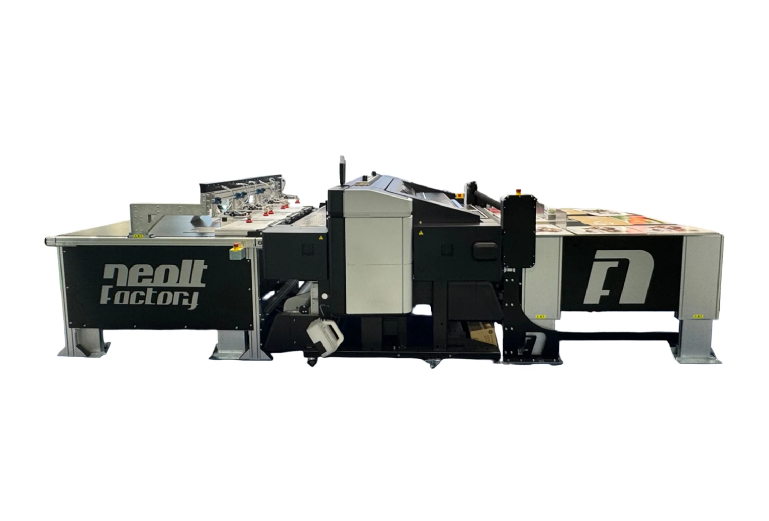 HP Latex R530 large-format printer in operation, delivering vibrant, durable prints on both rigid and flexible substrates with water-based latex inks for sustainable, high-quality production.