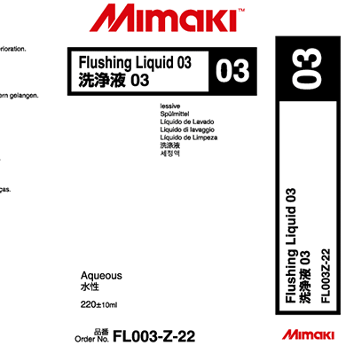 Mimaki Flushing Liquid 03 Cartridge 220ml