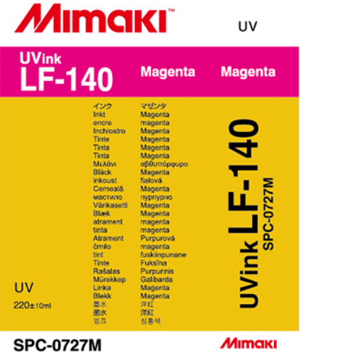 Mimaki LF-140 UV Curable Ink Cartridge 220ml Magenta