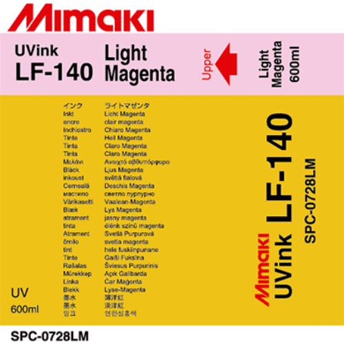 Mimaki LF-140 UV Curable Ink Pack 600ml Light Magenta