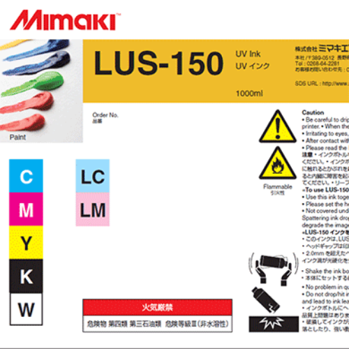 Mimaki LUS-150 UV Curable Ink Bottle 1 Liter Light Magenta