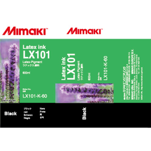 Mimaki LX101 Latex Ink Pack 600ml Black