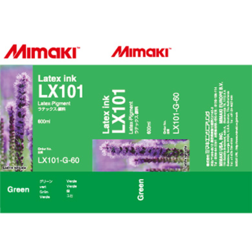 Mimaki LX101 Latex Ink Pack 600ml Green