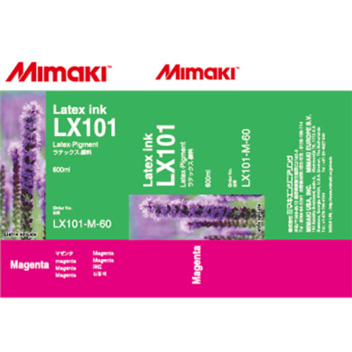 Mimaki LX101 Latex Ink Pack 600ml Magenta