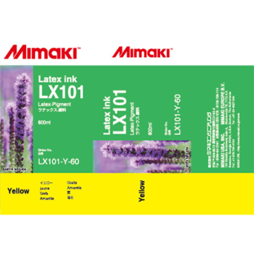 Mimaki LX101 Latex Ink Pack 600ml Yellow