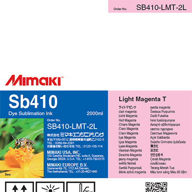Mimaki SB410-LMT-2L Sb410 Dye sublimation ink pack Light Magenta T 2L
