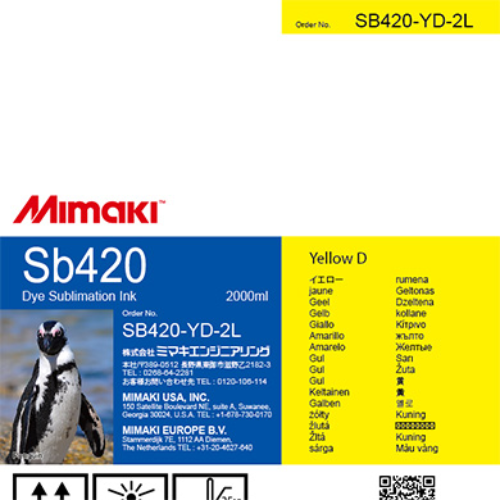 Mimaki SB420 Ink Pack 2000ml Yellow D