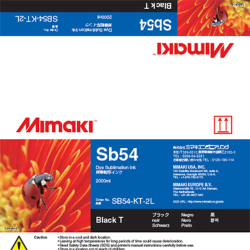 Mimaki SB54 Dye Sublimation Ink Pack 2000ml Black T