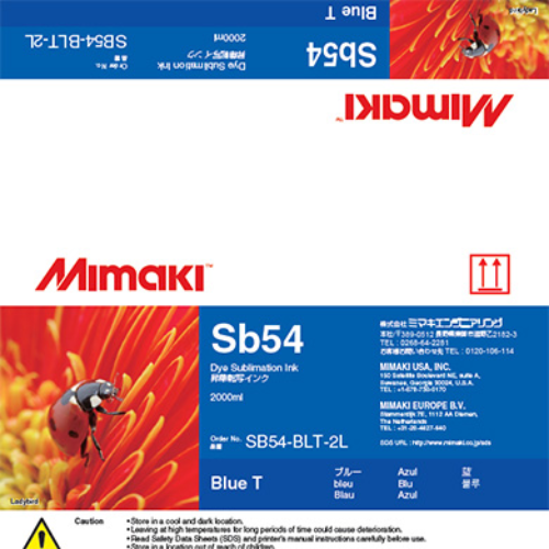 Mimaki SB54 Dye Sublimation Ink Pack 2000ml Blue T