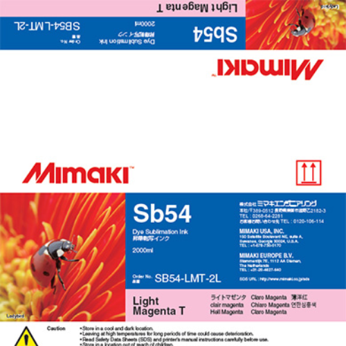 Mimaki SB54 Dye Sublimation Ink Pack 2000ml Light Magenta T