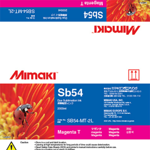 Mimaki SB54 Dye Sublimation Ink Pack 2000ml Magenta T