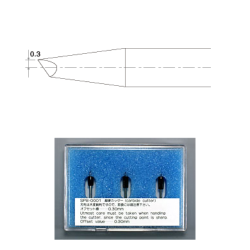 Mimaki Swivel Blades For PVC Sheet (3 Pieces)