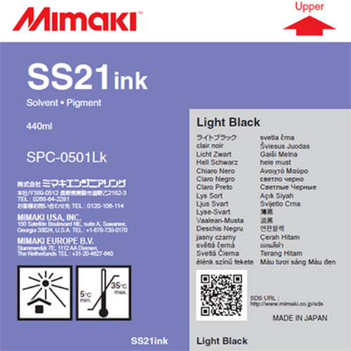 Mimaki SS21 Solvent Ink Cartridge 440ml Light Black